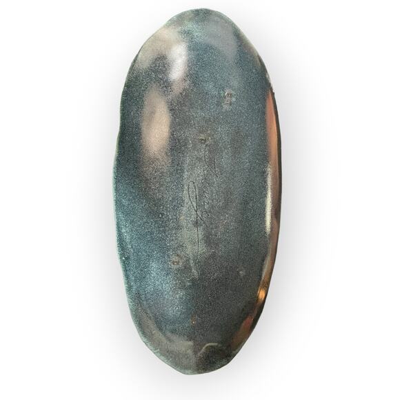 Art Pottery Signed Platter EUC - Picture 2 of 3